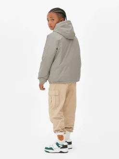 Casaco Corta-vento Meio-fecho Correr