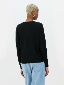 Casaco Malha Gola Redonda Clássica