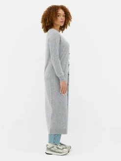 Casaco Malha Maxi Botões