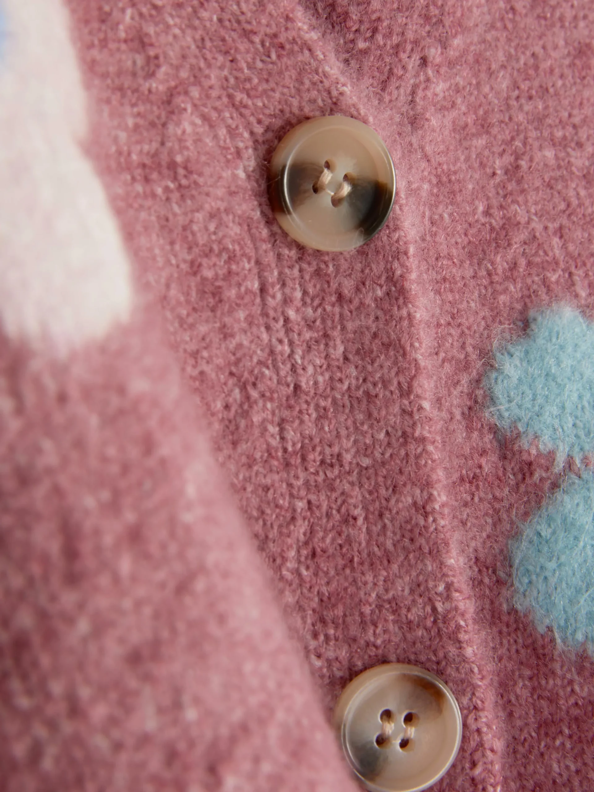 Casaco Malha Padrão Floral