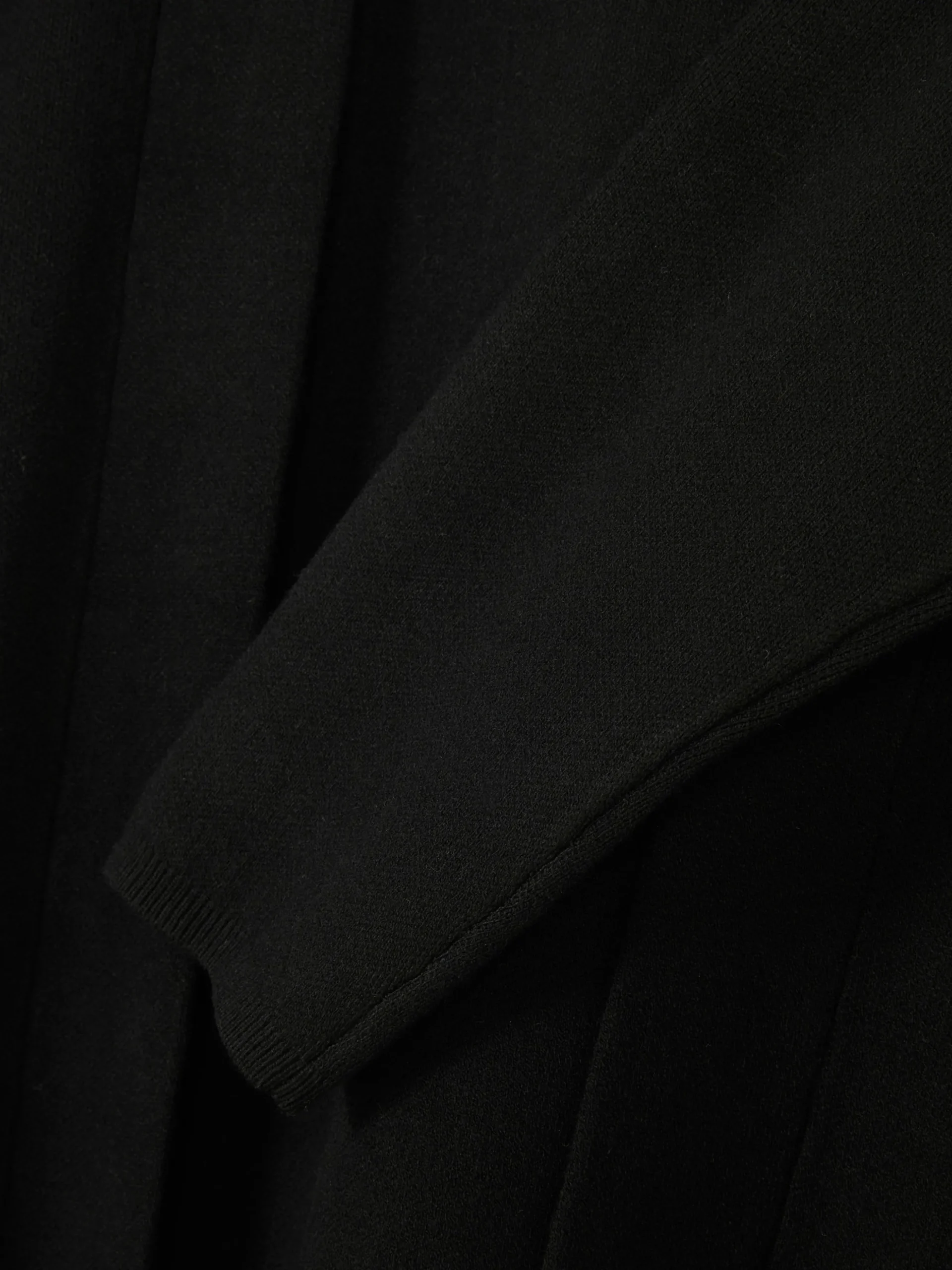 Casaco Malha S/ Botões Comprido