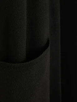 Casaco Malha S/ Botões Comprido