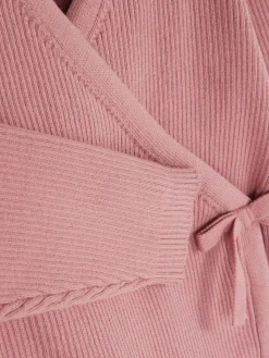 Casaco Malha Traçado Canelado