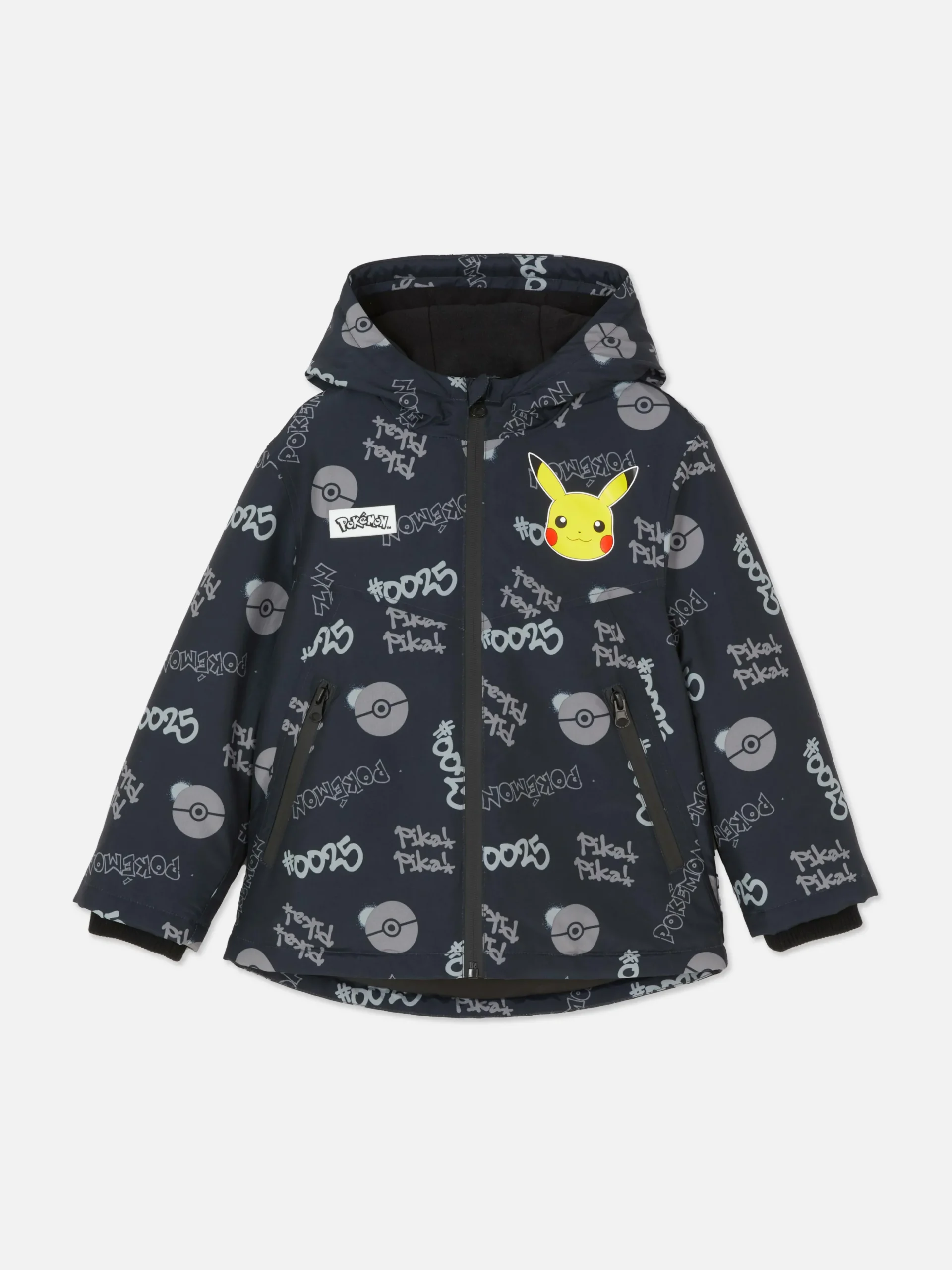 Casaco Parka Pokémon Pikachu