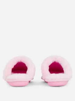 Chinelos De Imitação De Camurça