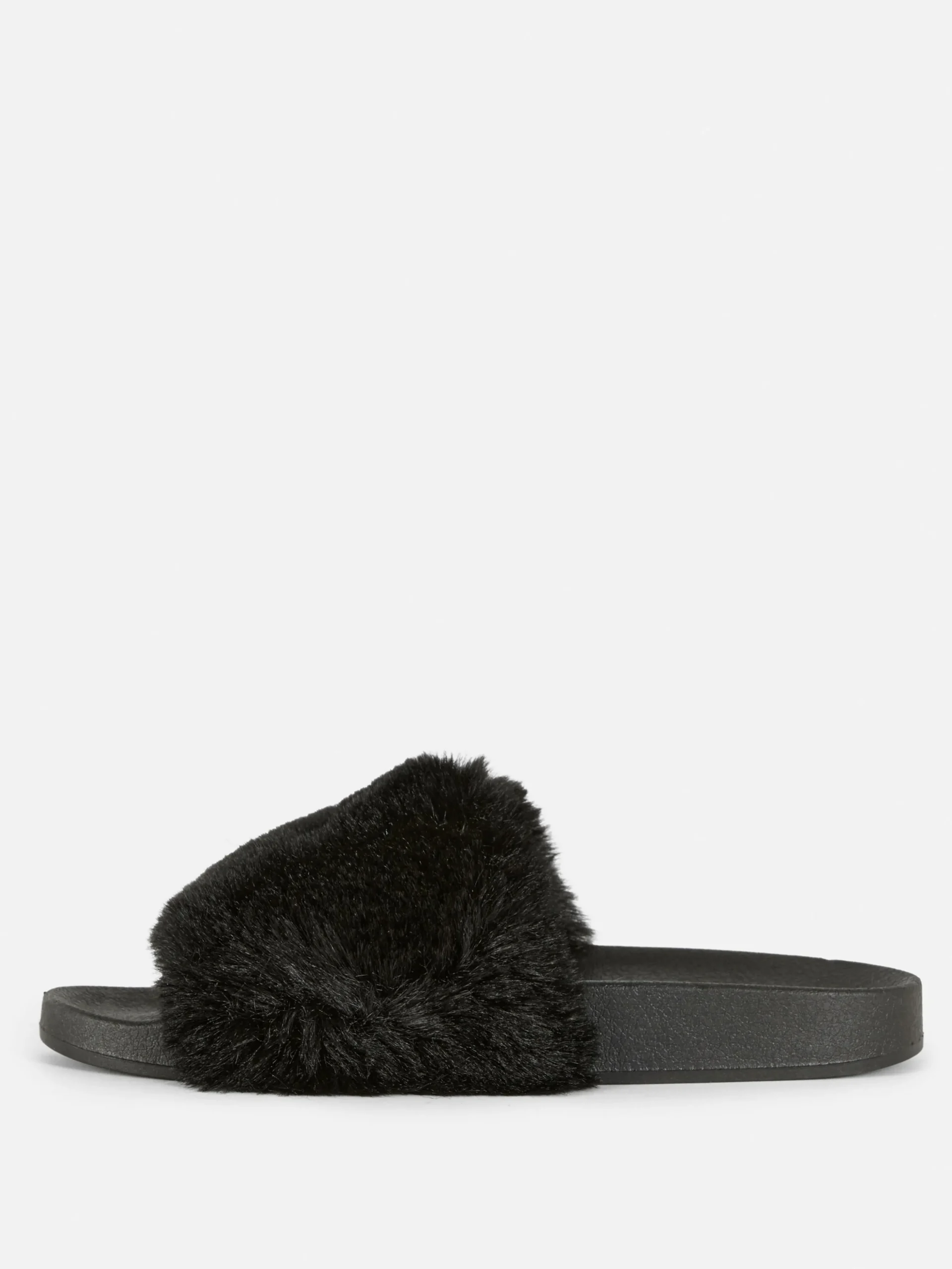 Chinelos Em Imitação De Pelo