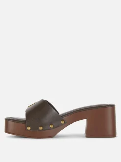 Chinelos Tipo Socas Tacão Rita Ora