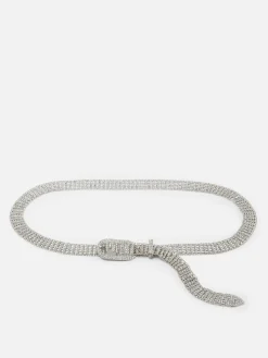 Cinto Adornado Brilhantes