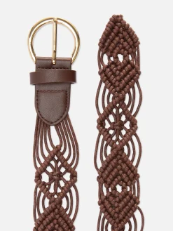 Cinto Croché Fivela