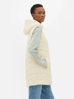 Colete Acolchoado Comprido