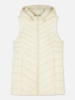 Colete Acolchoado Comprido