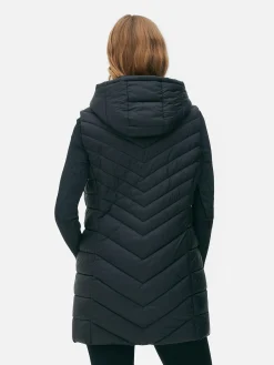 Colete Acolchoado Comprido