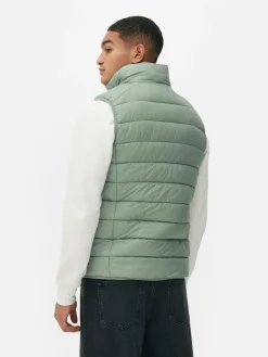 Colete Acolchoado Fecho Correr