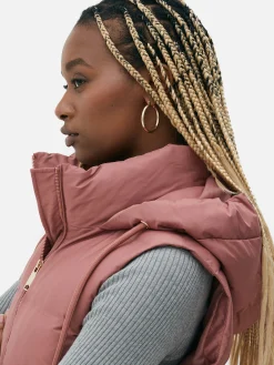 Colete Capuz Acolchoado