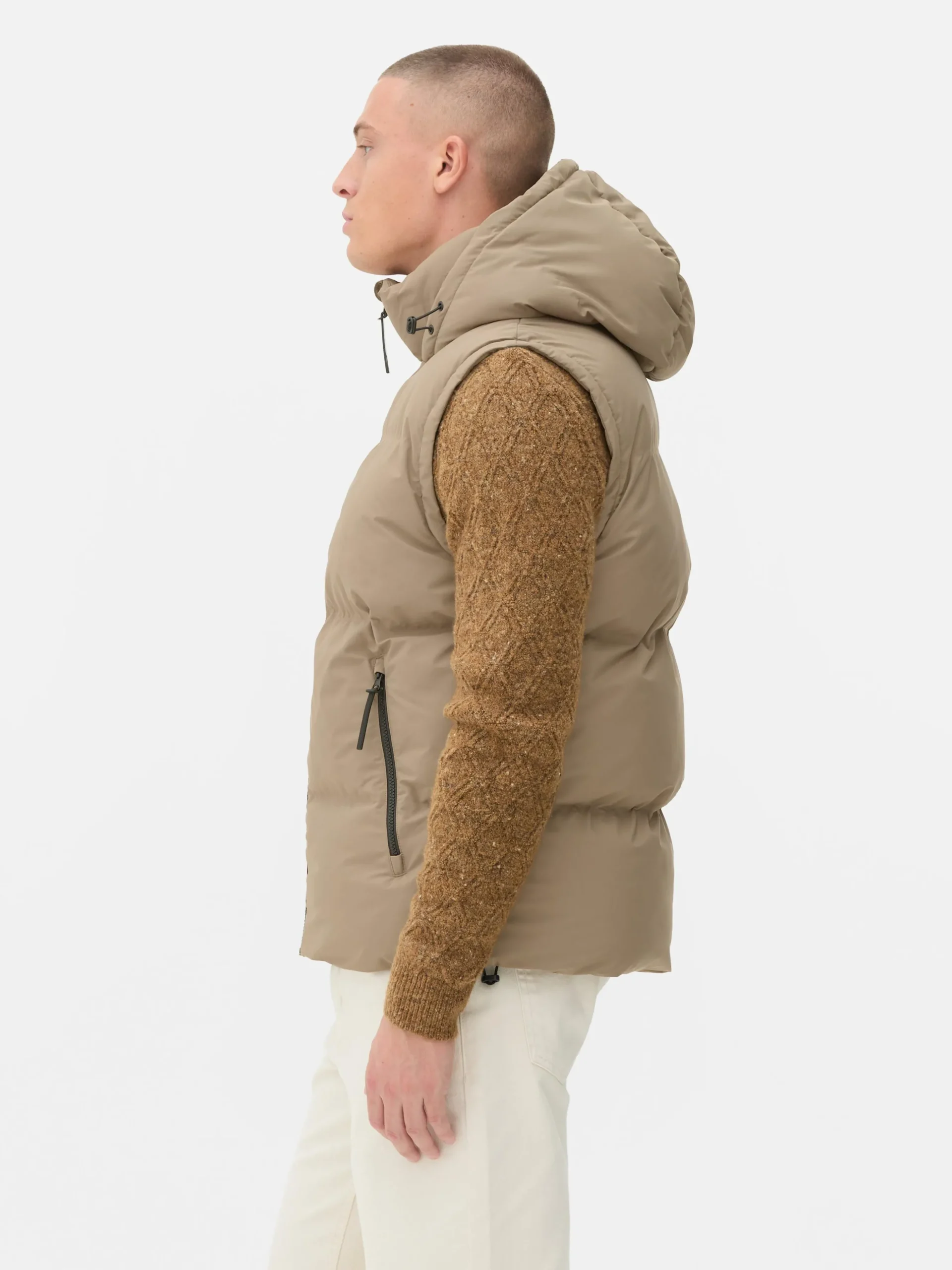 Colete Capuz Acolchoado