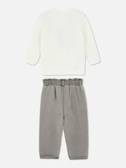 Conj. Coord. Camisola Malha/calças Ganga Disney Minnie