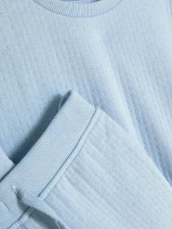 Conjunto Camisola/calças Treino Texturadas