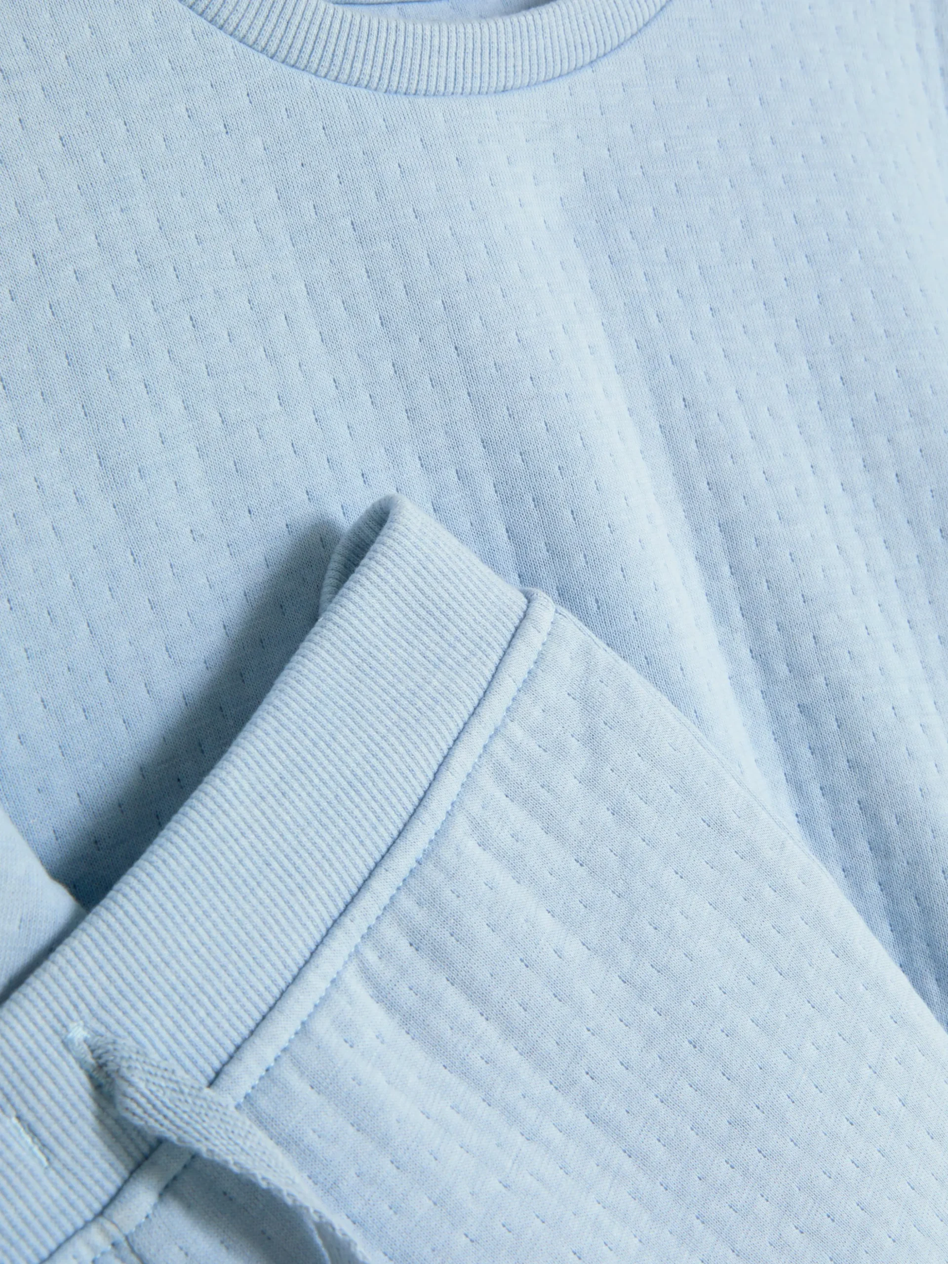 Conjunto Camisola/calças Treino Texturadas