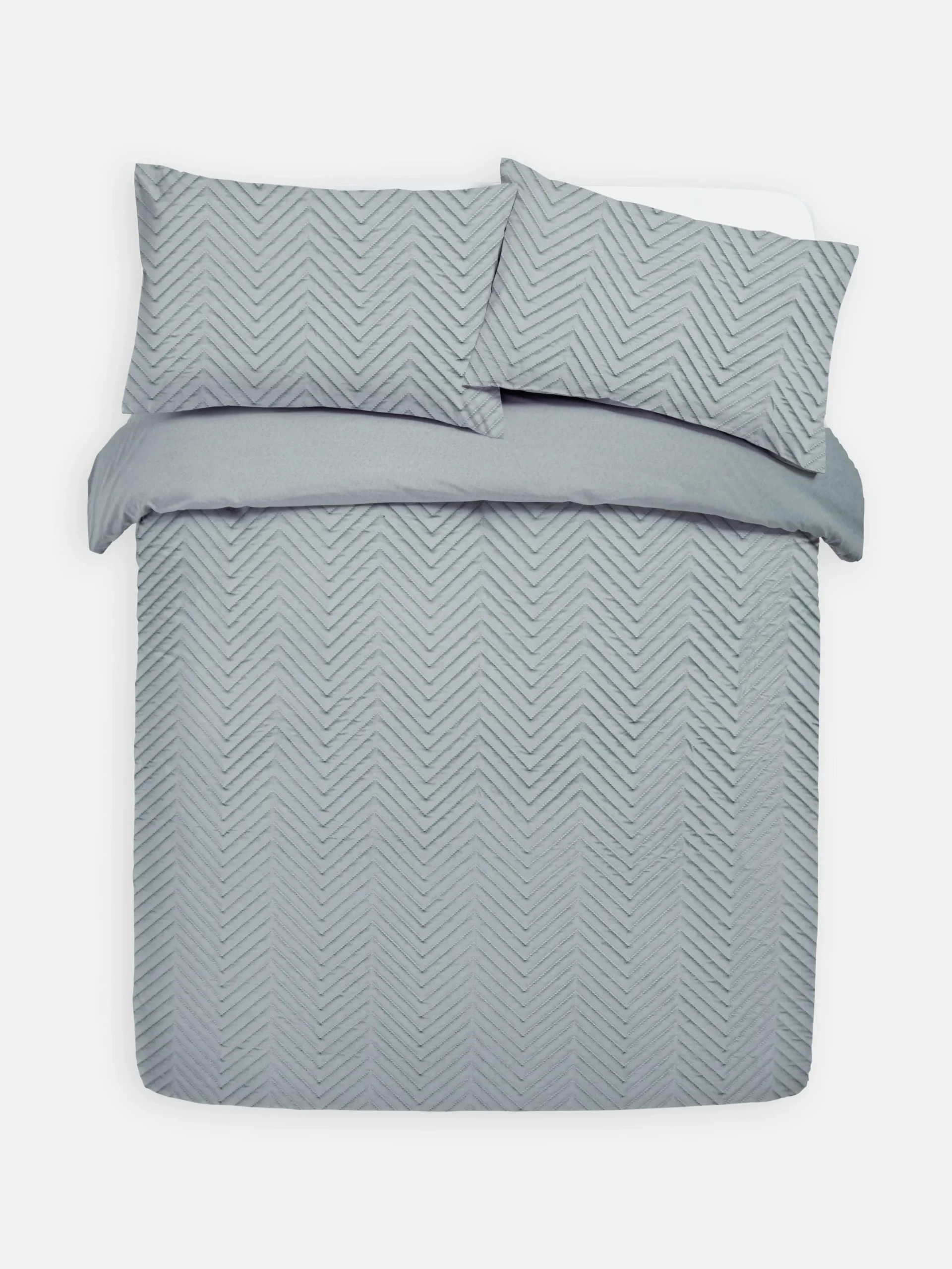 Conjunto Capa Edredão Pinsonic Chevron Super King