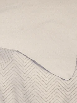 Conjunto Capa Edredão Solteiro Texturada Reversível