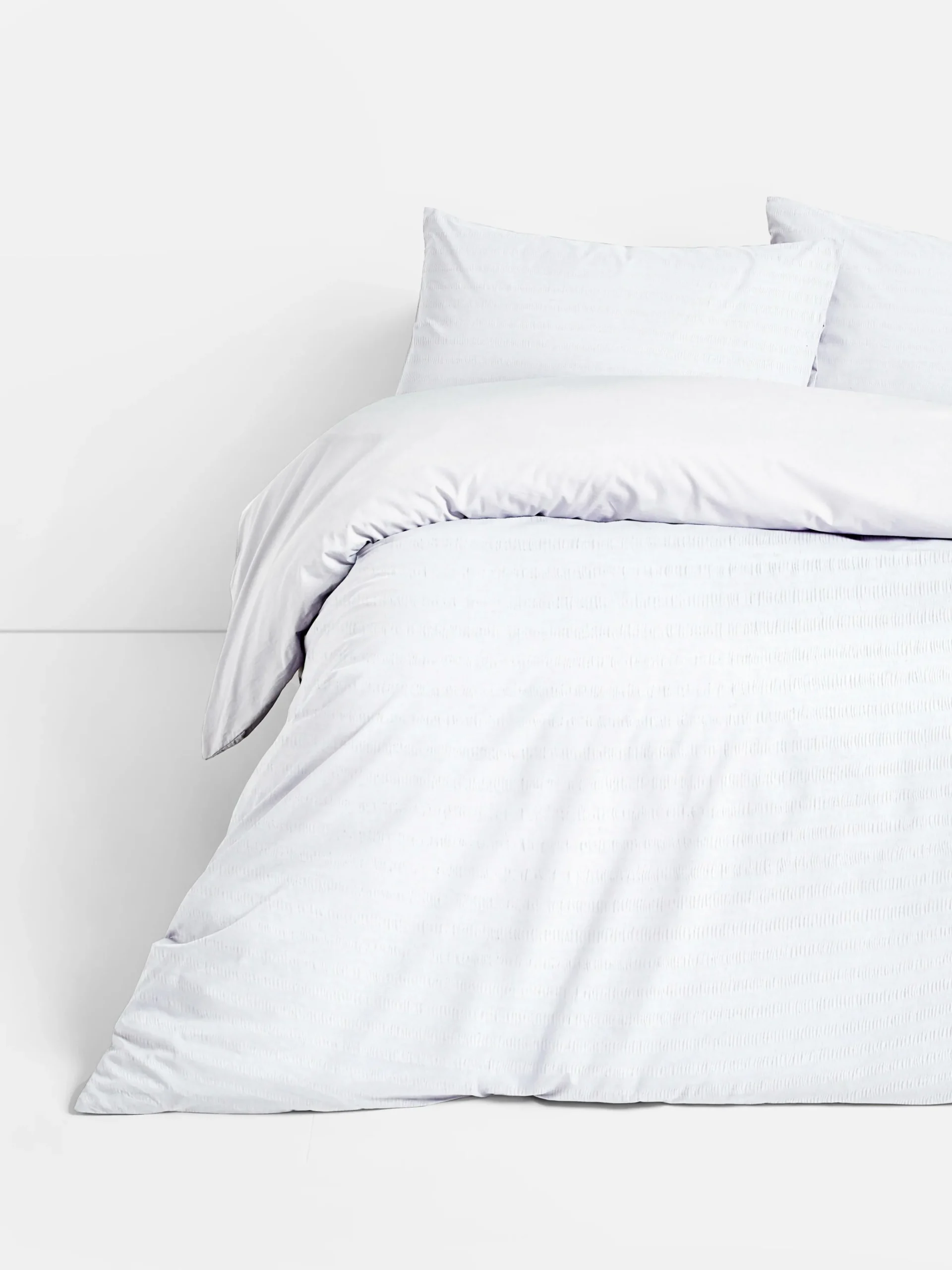 Conjunto Capa Edredão Tamanho Super King Seersucker