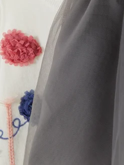 Conjunto Casaco Malha/tutu