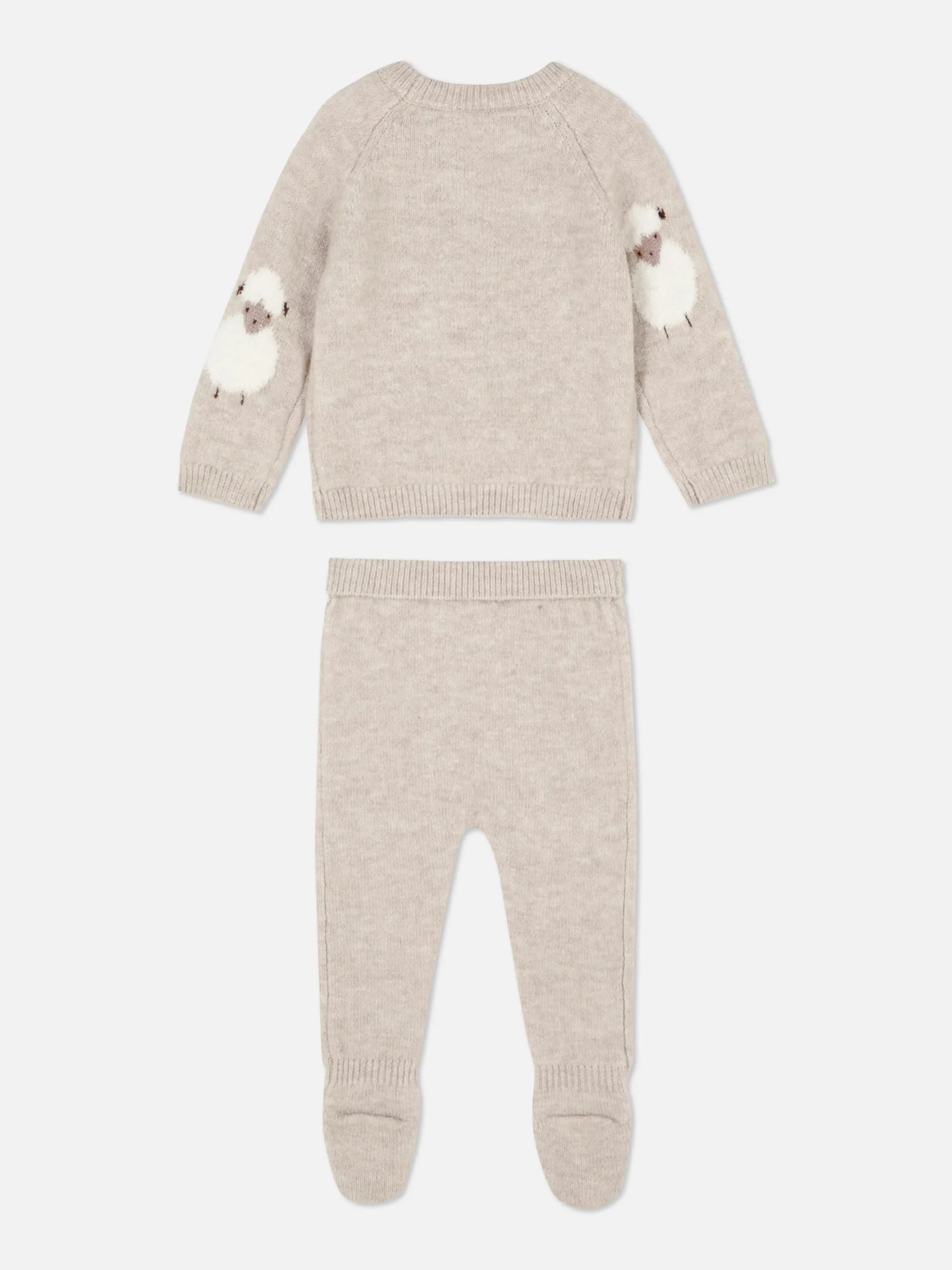 Conjunto Coordenado Leggings/camisola Malha Ovelha