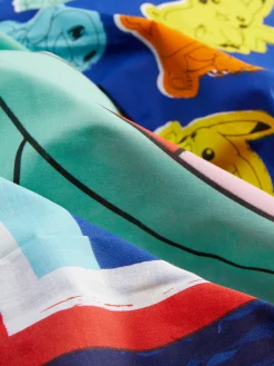 Conjunto Edredão Casal Personagens Pokémon