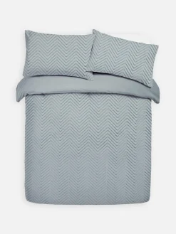 Conjunto Edredão Casal Textural Reversível