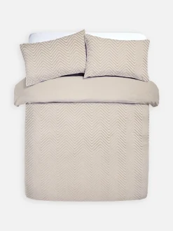 Conjunto Edredão Casal Textural Reversível