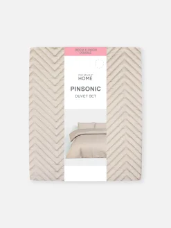 Conjunto Edredão Casal Textural Reversível