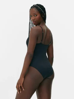 Fato Banho Decote Redondo Básico