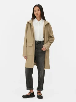 Gabardine Capuz Revestimento Borracha