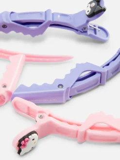 Ganchos Cabelo Bico Hello Kitty E Kuromi