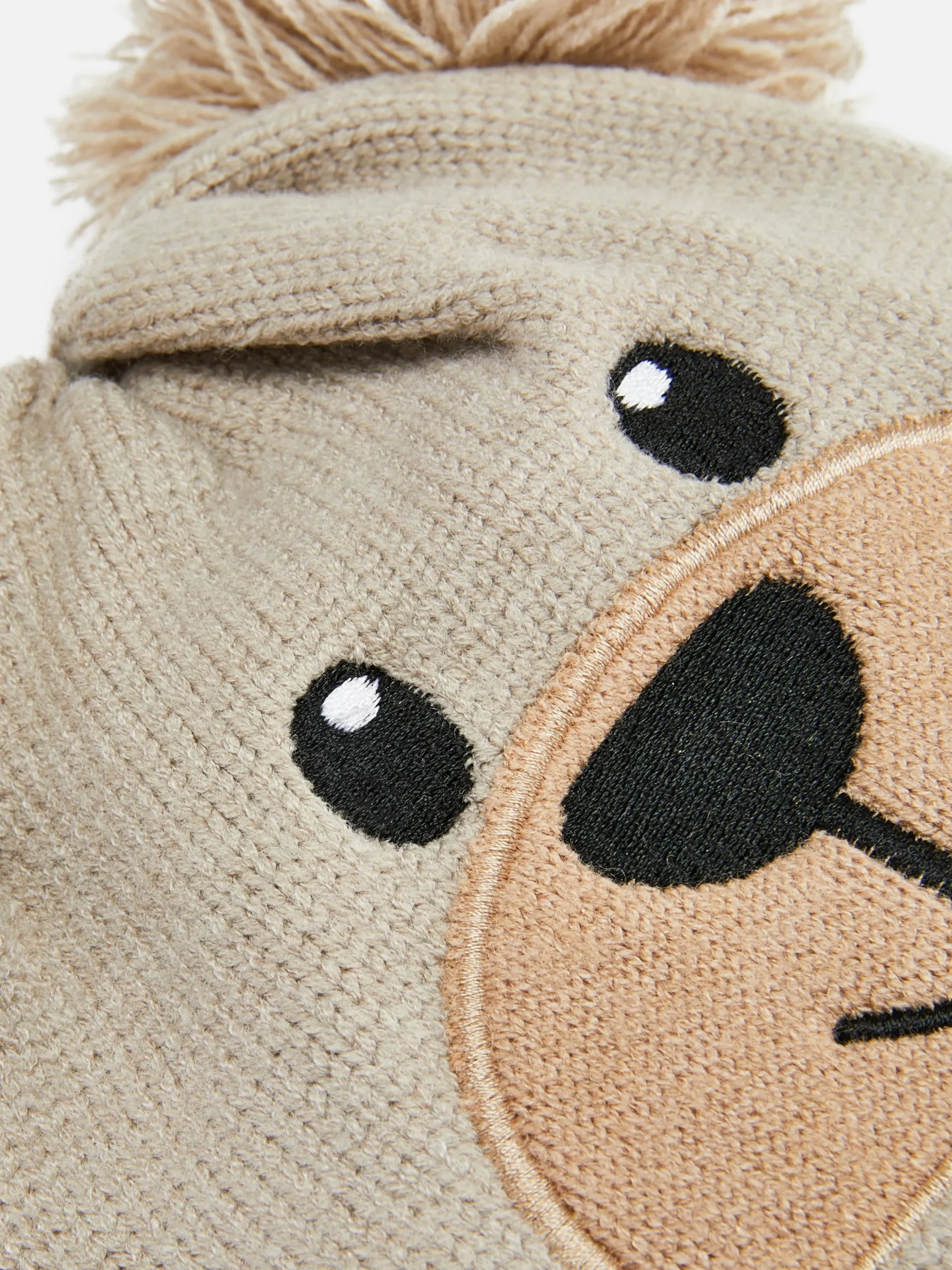 Gorro Pompom Urso