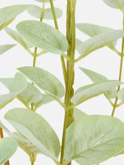 Haste única Eucalipto Artificial
