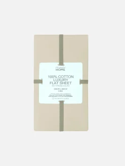 Lençol Cima Tamanho King Algodão