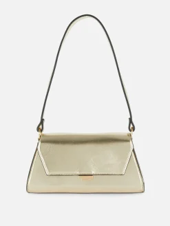 Mala Ombro Aba Imitação Pele