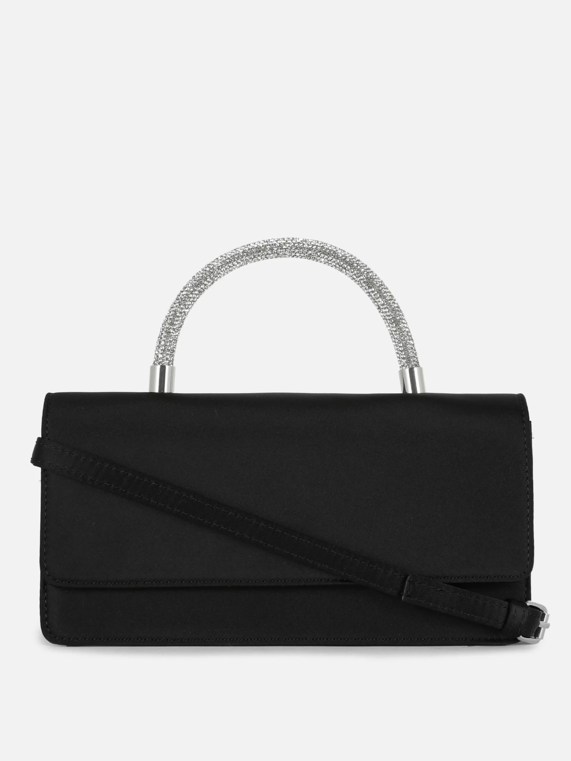 Mala Tiracolo Brilhantes Pega Cetim