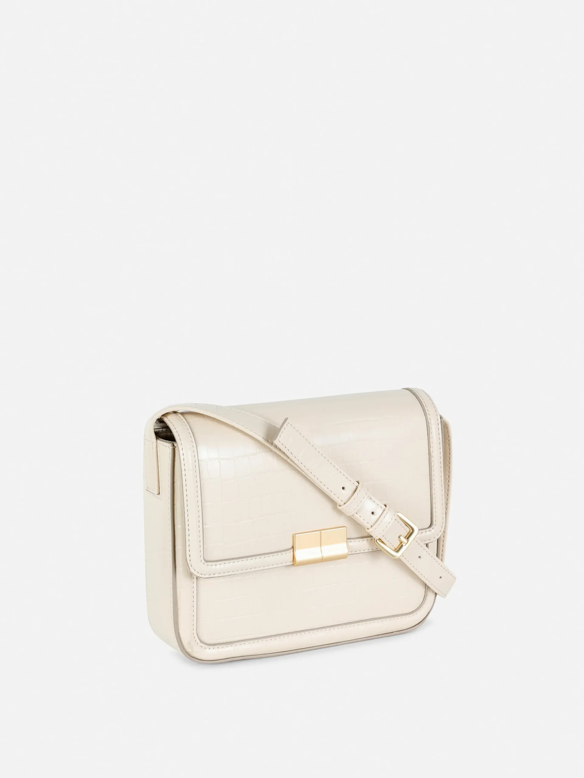 Mala Tiracolo Imitação Crocodilo