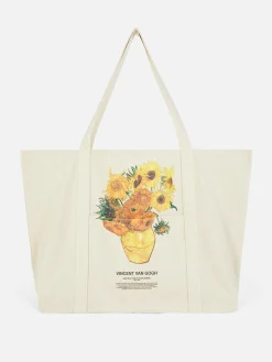 Mala Tote Vincent Van Gogh Girassóis XL