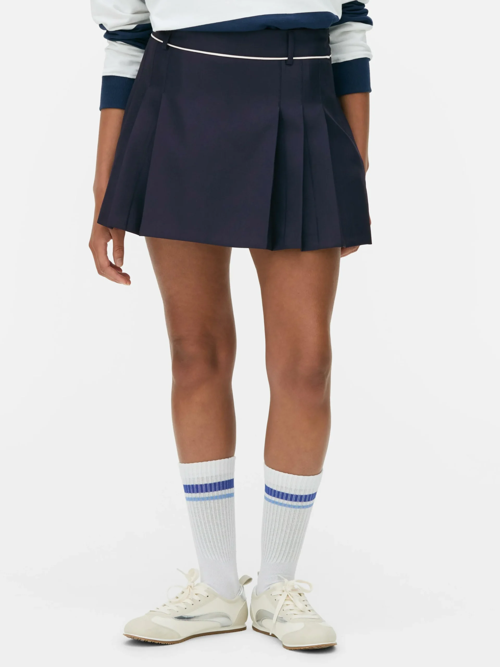 Minissaia Ténis Plissada