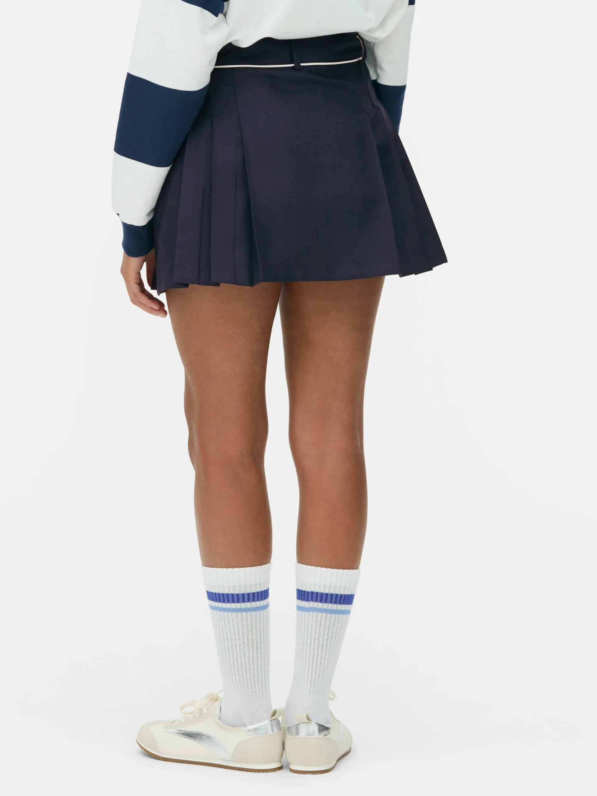 Minissaia Ténis Plissada