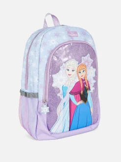 Mochila Escolar Com Brilho Disney Frozen