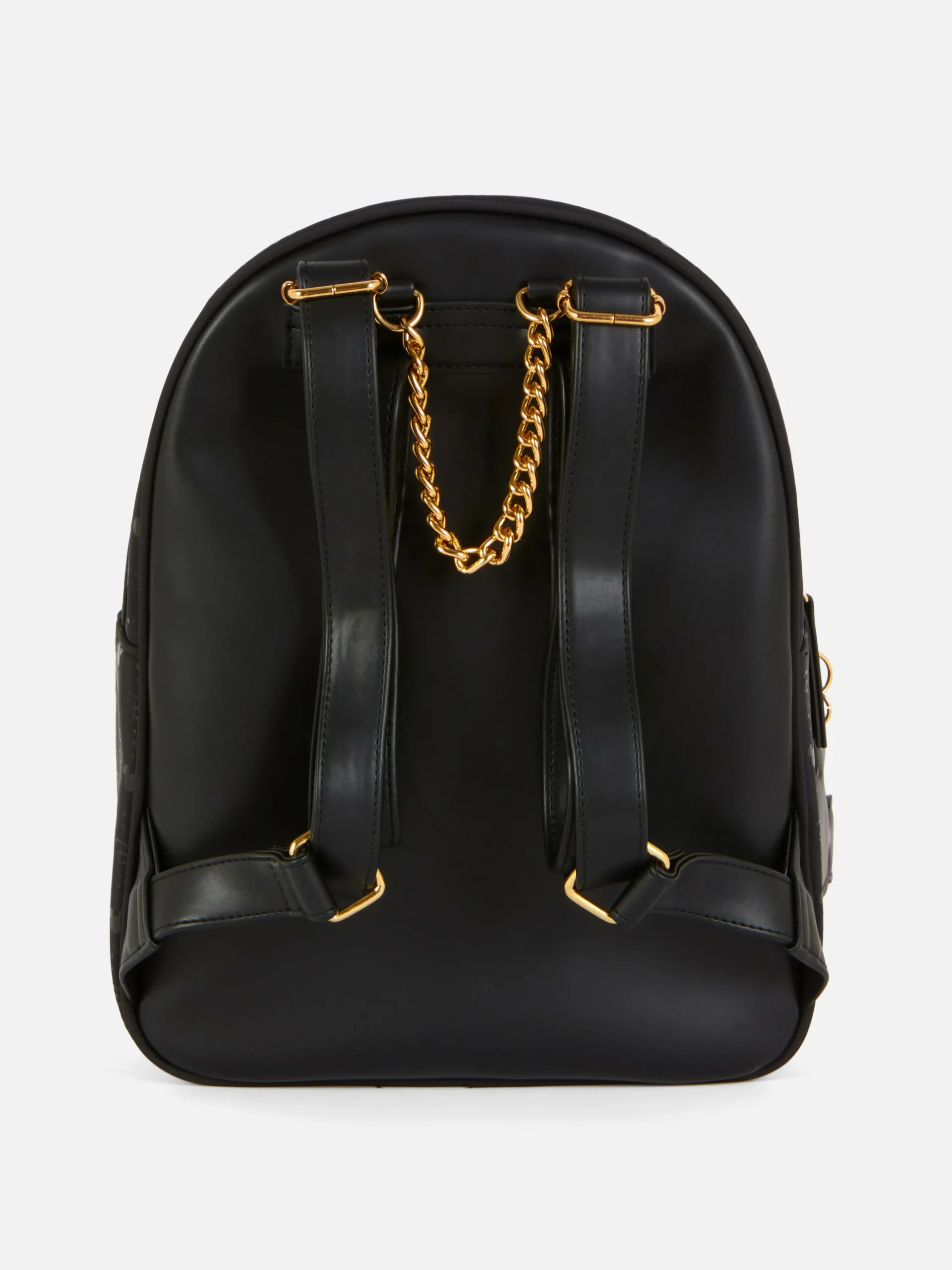 Mochila Monograma Disney Mickey Mouse Dourada