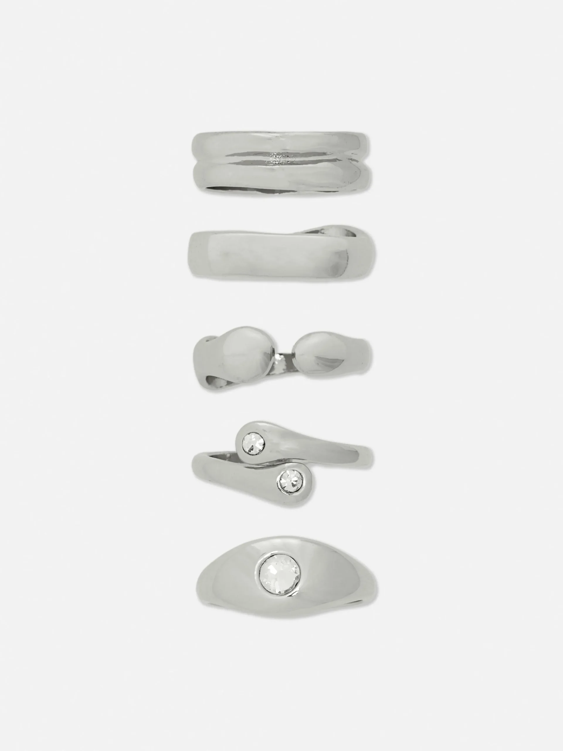 Pack 5 Anéis Grossos Sortidos