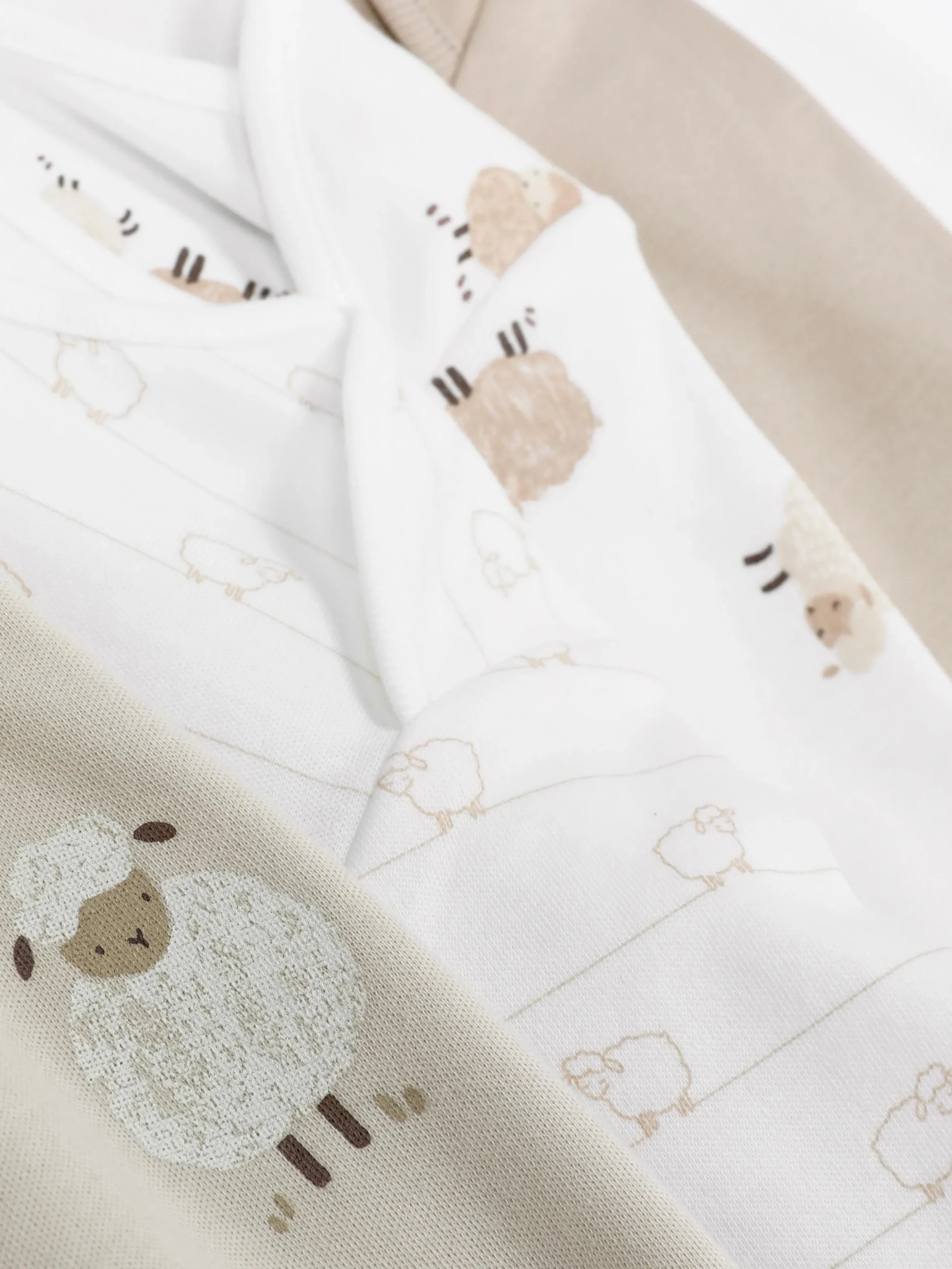 Pack 5 Bodies Manga Comprida Ovelhas