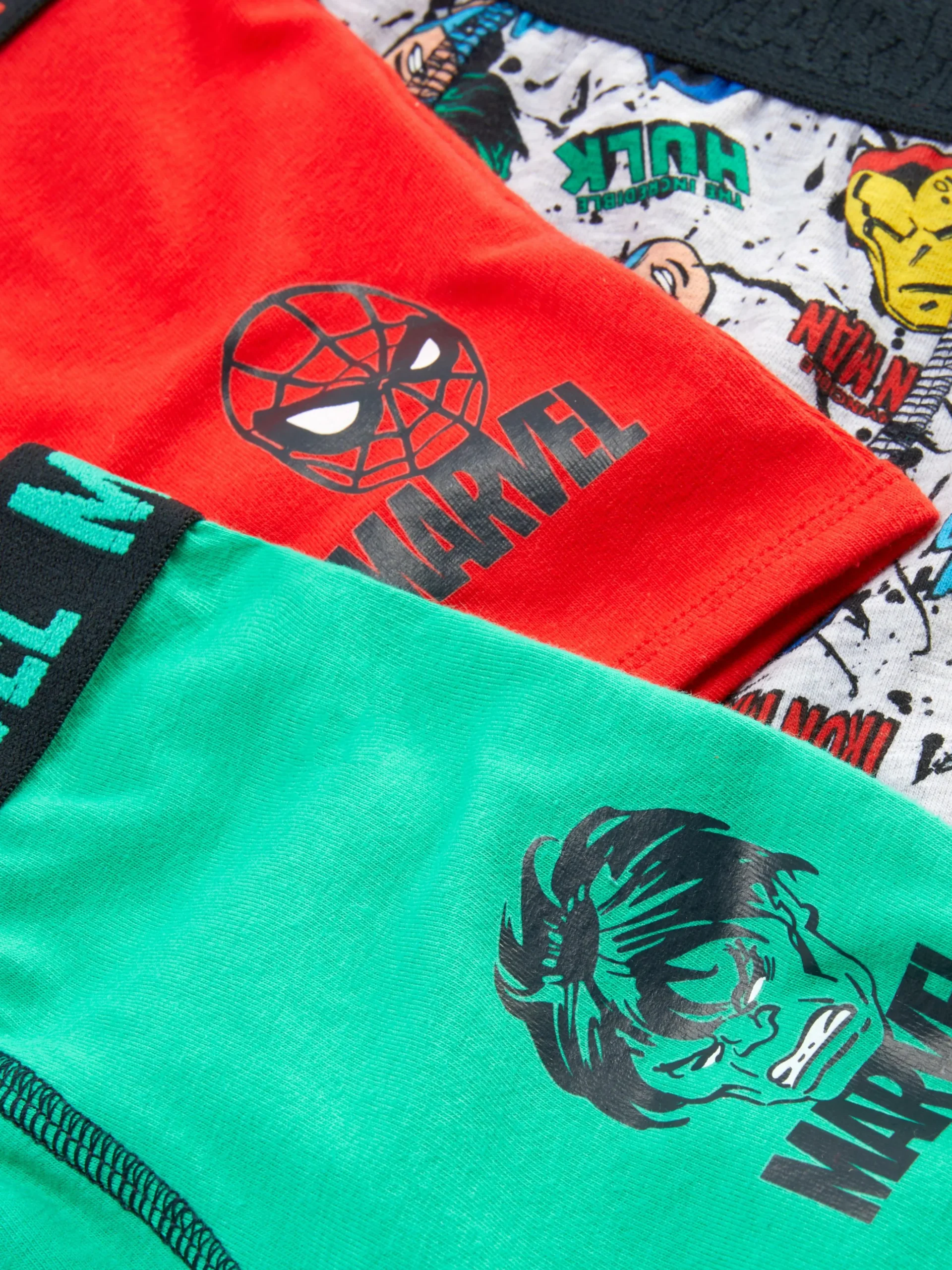 Pack 3 Boxers Marvel Vingadores