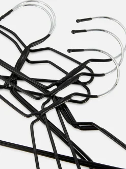 Pack 10 Cabides Metálicos Revestidos