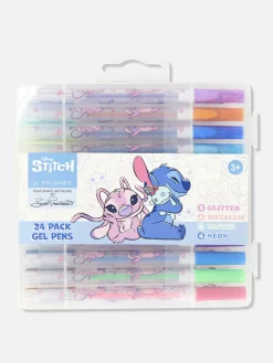 Pack 24 Canetas Gel Disney Stitch